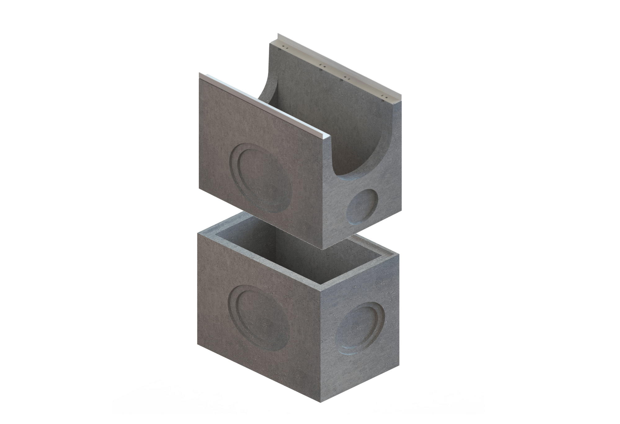 Дождеприёмный колодец бетонный BetoMax DN500 секционный кл.F900